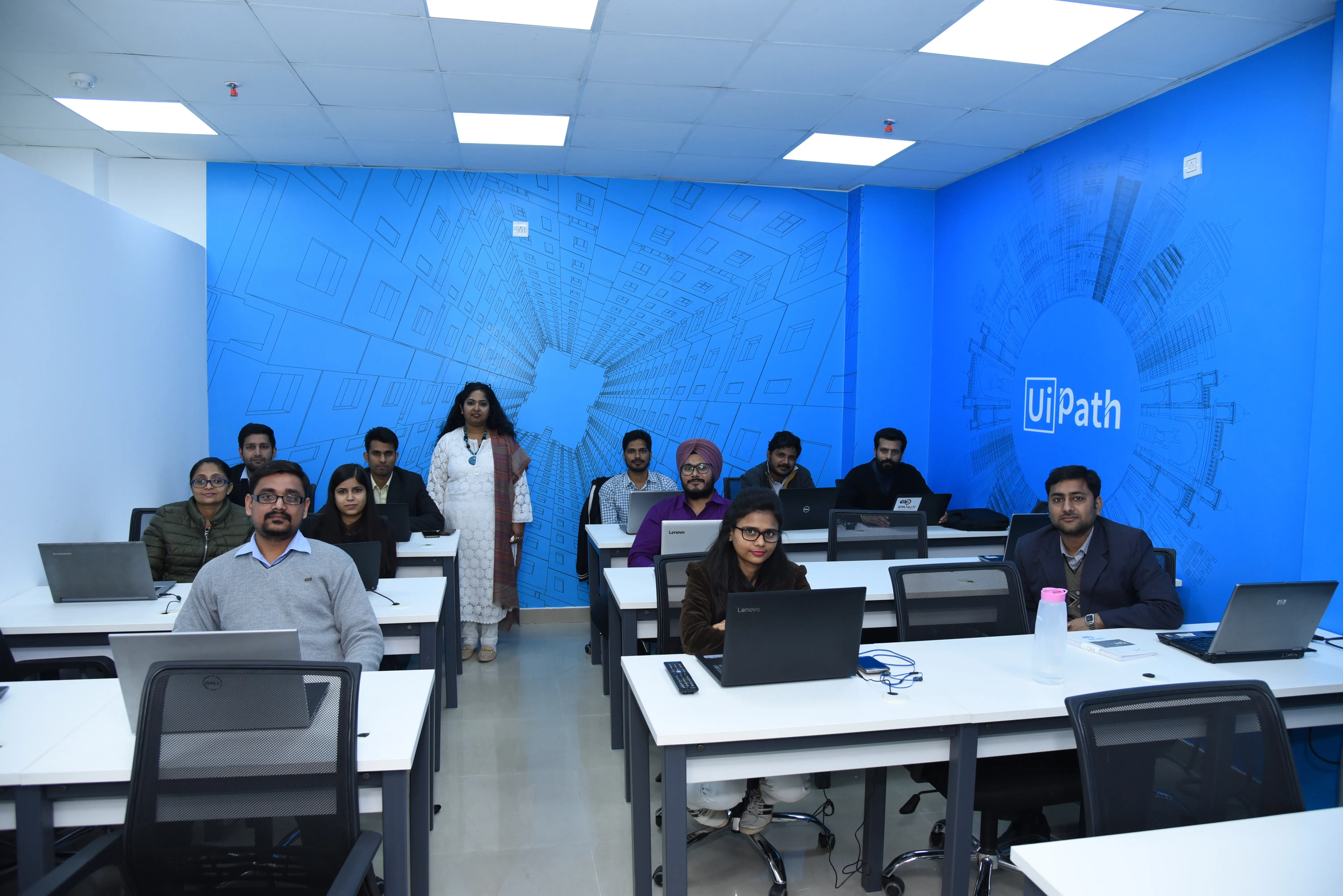UiPath's first franchise training centre in India, hosted by RPATech in 2018